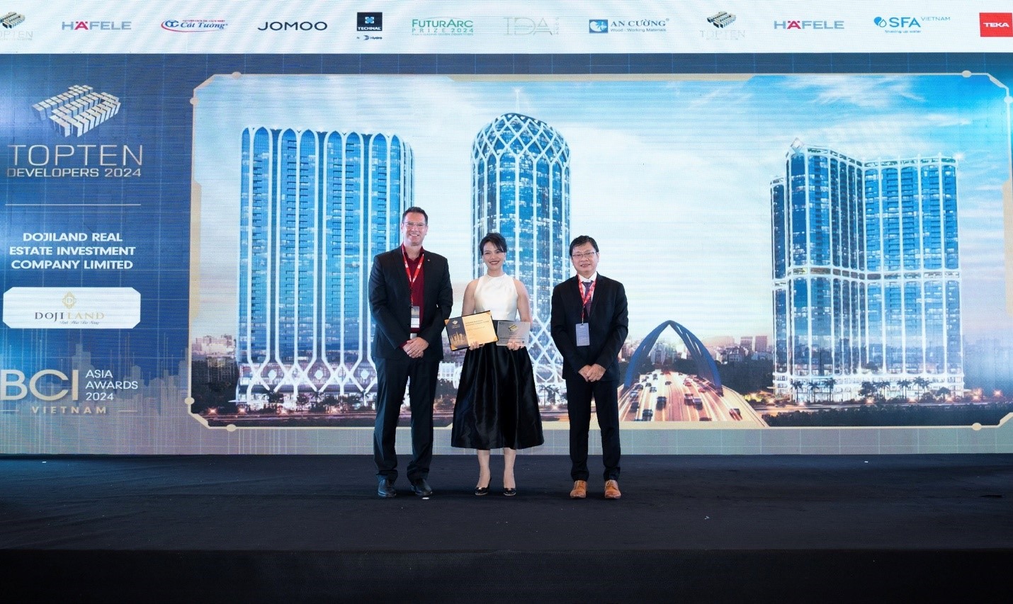 Kinh tế - DOJILAND đạt top 10 nhà phát triển BĐS hàng đầu Việt Nam tại BCI Asia Awards 2024