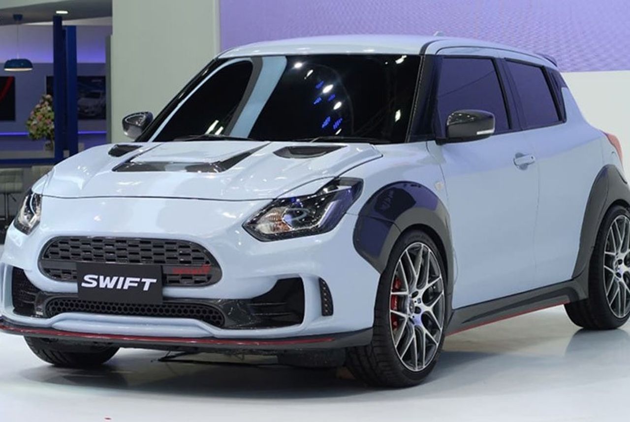 Suzuki Swift Sport Extreme concept trình làng giới mê xe ngơ ngẩn