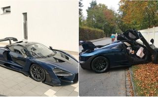 Siêu xe triệu đô McLaren Senna đầu tiên trên thế giới gặp nạn Siêu xe triệu đô McLaren Senna đầu tiên trên thế giới gặp nạn