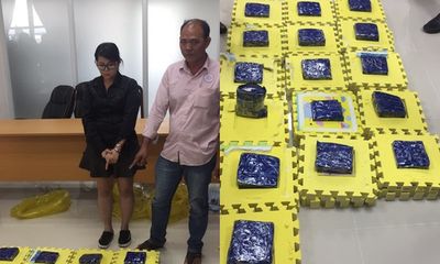 Bắt cặp đôi xách 8kg ma túy nhập cảnh vào cửa khẩu quốc tế Mộc Bài