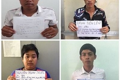 Trinh sát hình sự truy bắt nhanh 4 đối tượng cướp giật