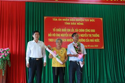 Gây oan sai, 2 cán bộ tòa chỉ bị khiển trách khiến nạn nhân bức xúc