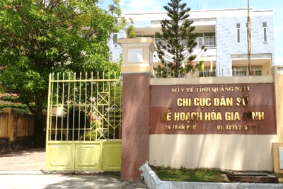 Vụ xin phương tiện tránh thai phát cho dân: Quảng Nam thu hồi công văn