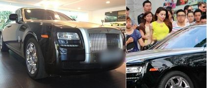 rolls royce ghost tri gia hon 6 ty dong tung duoc ho ngoc ha lai toi du mot su kien vao thang 42013