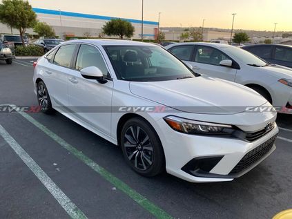 2022 civic 11th gen spied torrance costco 2