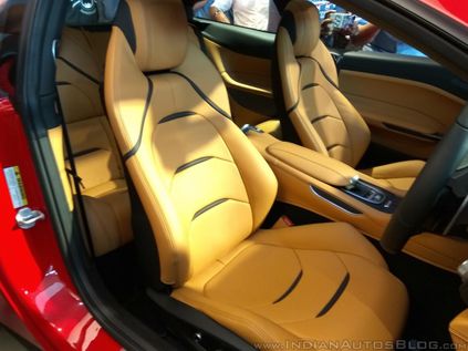 ferrari gtc4lusso india front seat