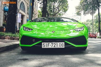 lamborghini huracan mau doc gia hon 20 ty tai sai gon