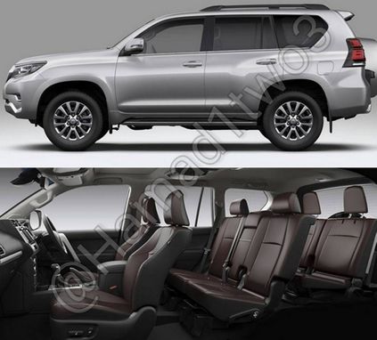 2018 toyota land cruiser prado profile and cabin