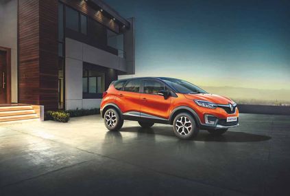 indian spec renault captur front three quarters