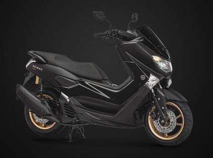 2018 yamaha nmax 155 black front right quarter