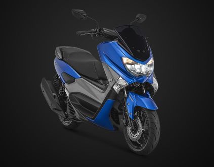 2018 yamaha nmax 155 blue front right quarter