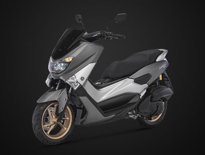 2018 yamaha nmax 155 grey front left quarter