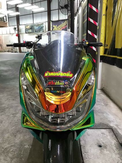 nguoi dua tin honda pcx 150 do dan ao crom sang cuc chat 3