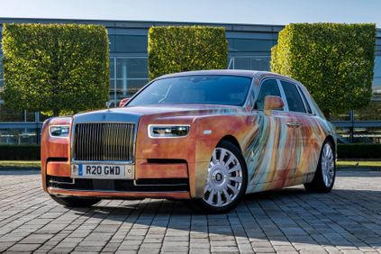 a676dc18 rolls royce phantom art car by marc quinn 1