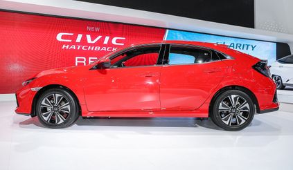 honda civic red 2