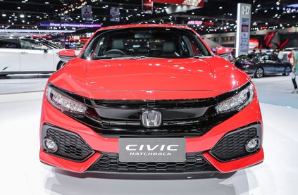 honda civic red 3