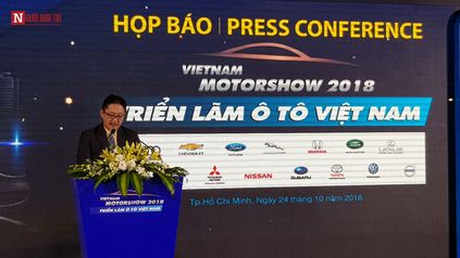 trien lam o to viet nam vms 2018 khai mac 1