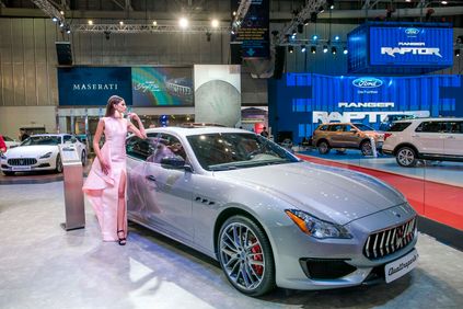 maserati quattroporte trien lam o to viet nam vms 2018 3