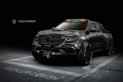 xe ban tai mercedes x class exy monster x 3