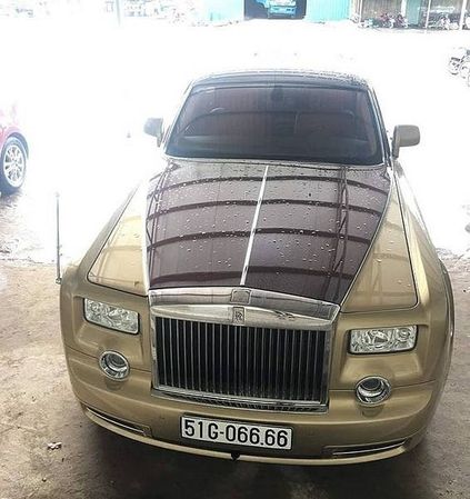 rolls royce phantom bien khung