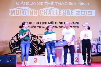 ket qua dua xe mui dinh challenge 2019 2 vdv xinh dep nhat