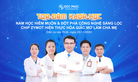 Tọa đàm khoa học giới thiệu công nghệ sàng lọc tinh trùng Zymot