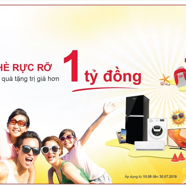 Home Credit triển khai chương trình “Vui hè rực rỡ” với nhiều giải thưởng hấp dẫn