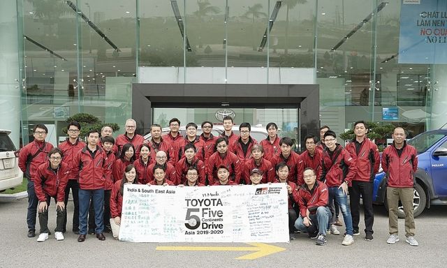 Việt Nam: Chặng đường cuối cùng của 'Hành trình 5 châu cùng Toyota'