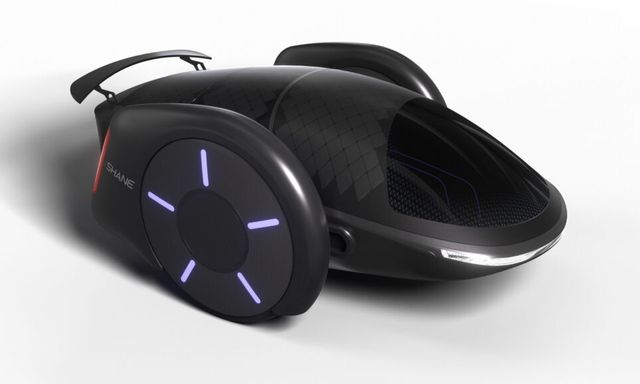Concept xe điện cân bằng Shane, ngập tràn công nghệ tiên tiến hàng đầu