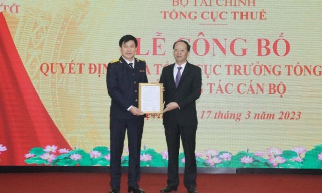 Ông Võ Văn Hùng giữ chức Phó Cục trưởng Cục Thuế Nghệ An