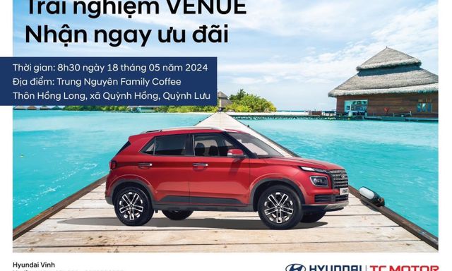 Trải nghiệm lái thử dòng xe vừa ra mắt của Hyundai tại Quỳnh Lưu