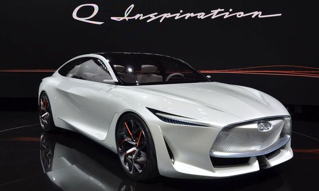 Infiniti Q Inspiration Concept trang bị động cơ 