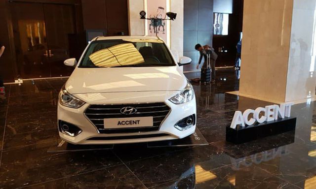 Những hình ảnh đầu tiên của Hyundai Accent 2018 tại Việt Nam