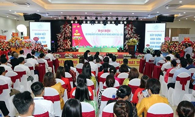 Nghệ An: Huyện Anh Sơn gặp mặt doanh nghiệp ngày Doanh nhân Việt Nam