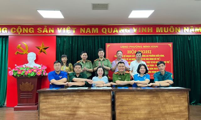 Hà Nội: Xây dựng công an phường kiểu mẫu về an ninh trật tự