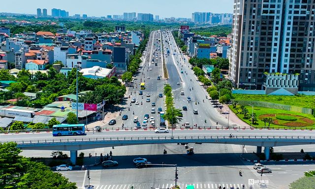 Toàn cảnh khu vực thi công hầm chui thứ 6 của Thủ đô