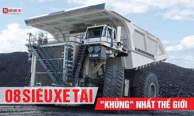 Điểm mặt những siêu xe tải khổng lồ nhất thế giới hiện nay