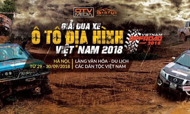 Giải Đua xe ô tô địa hình - VOC 2018 ấn định tổ chức vào cuối tháng 9