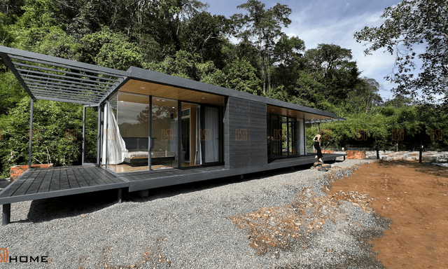 Khám phá không gian nhà lắp ghép hiện đại của DSDhome