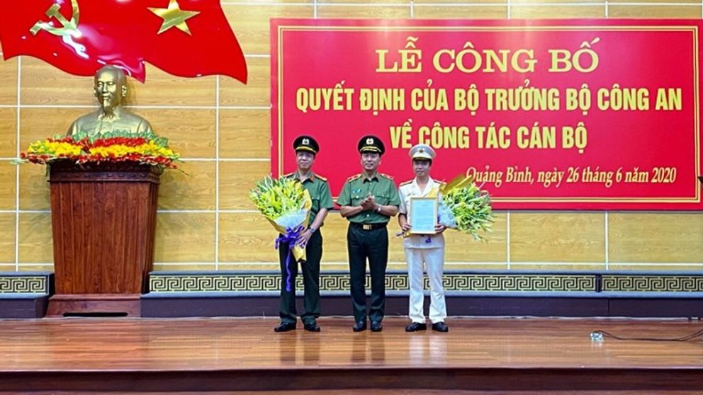 Quảng Bình có tân Giám đốc công an tỉnh