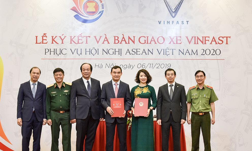 VinFast chính thức trở thành phương tiện di chuyển của ASEAN 2020