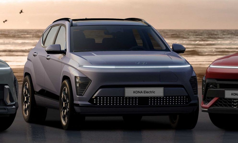 Hyundai Kona 2024 sẽ có thân xe lớn hơn, bốn biến thể sắp ra mắt