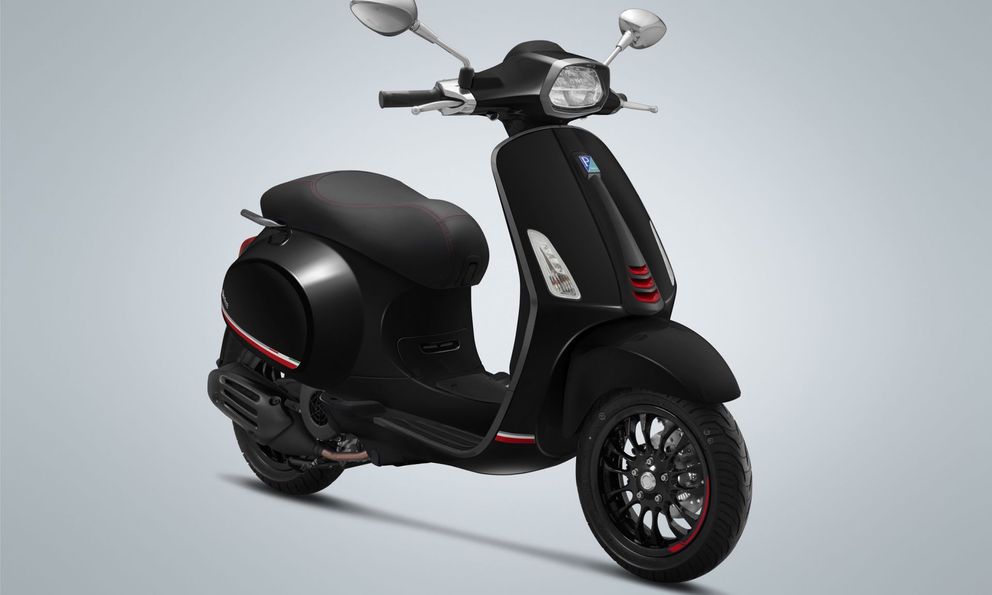 Vespa Sprint Carbon 2019 ra mắt: Thêm 2 màu mới, giá từ 78,5 triệu đồng