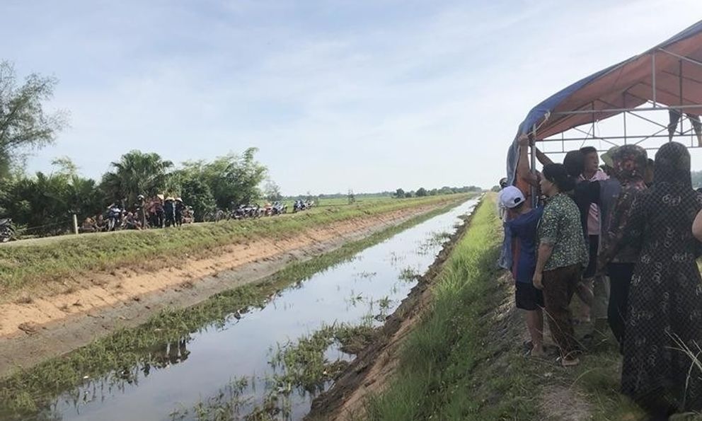 Thi thể nam kỹ sư được phát hiện trên kênh Kẻ Gỗ