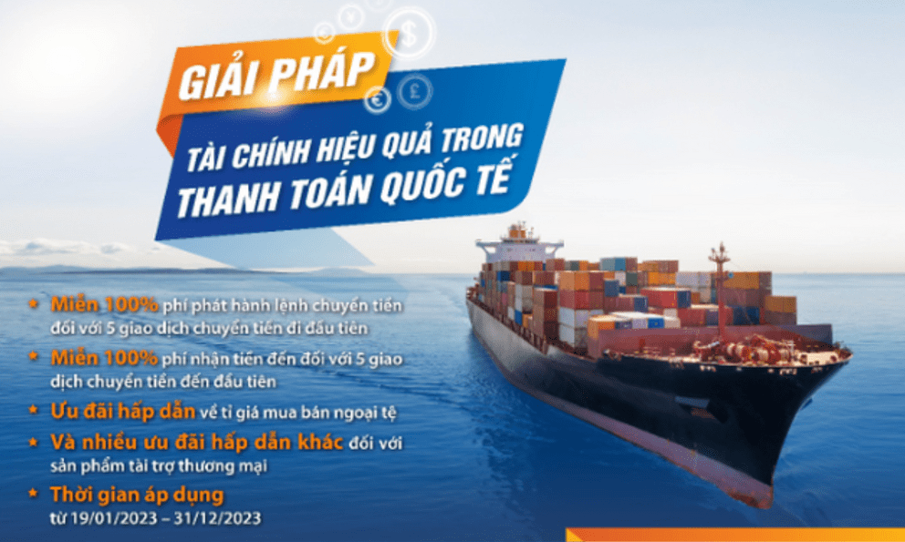 LienVietPostBank ưu đãi lớn cho Doanh nghiệp Xuất Nhập khẩu