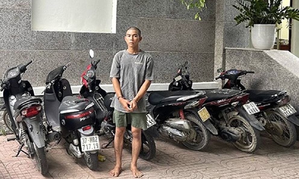 Kẻ mang nhiều tiền án 'ngựa quen đường cũ' thực hiện gần 10 vụ trộm cắp tài sản