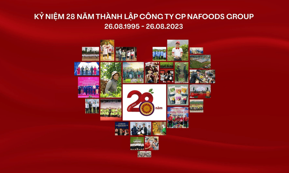 NAFOODS GROUP – 28 năm xây dựng và phát triển