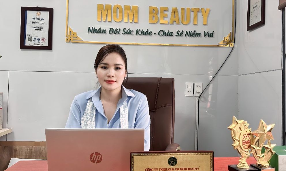 Hành trình từ mẹ bỉm đến bà chủ thương hiệu Mombeauty được triệu người yêu thích