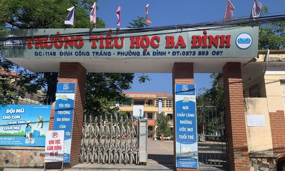 Nhiều sai phạm tại trường Tiểu học Ba Đình, Thanh Hóa