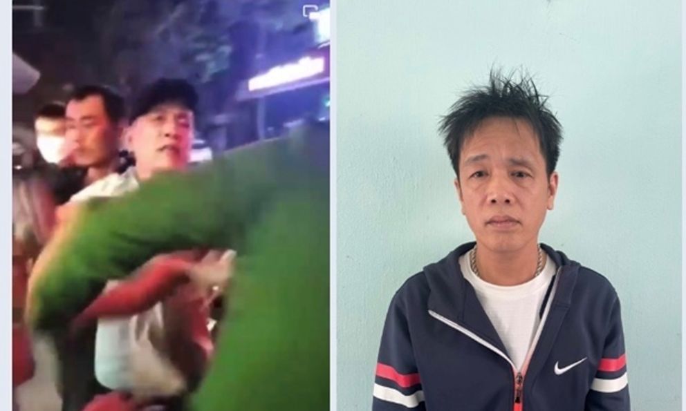 Khởi tố người đàn ông tát cảnh sát đang làm nhiệm vụ
